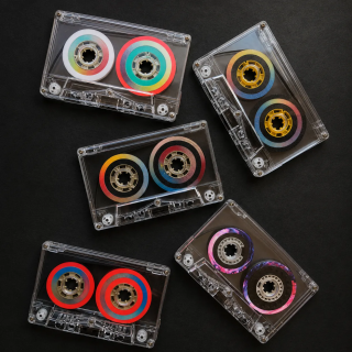 10 Seconds "ChroOma" serie - Tape loop with Color Extensions ( type 2 endless cassette )